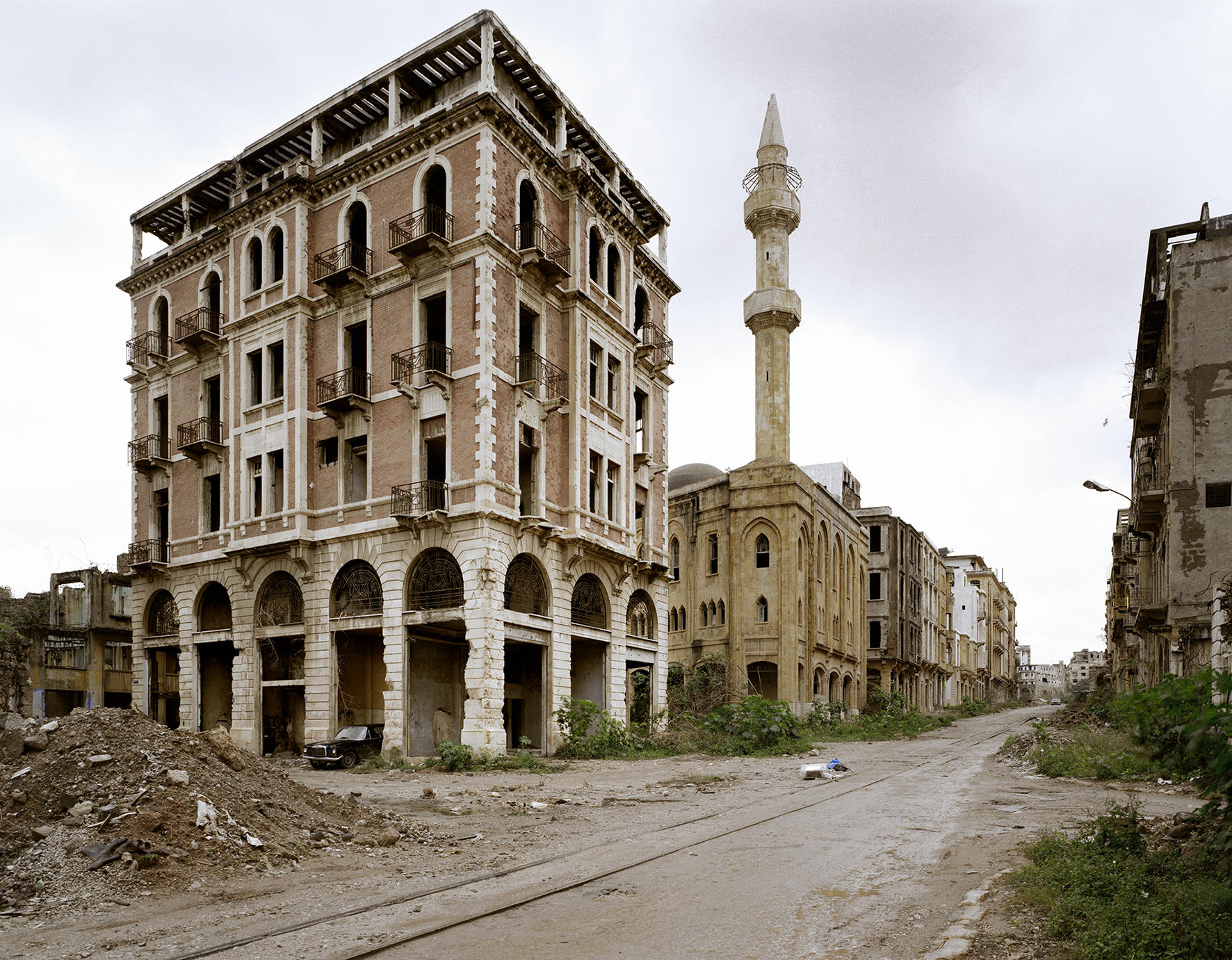 Beirut (Mosque in Background)